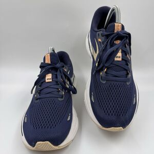 Brooks Adrenaline GTS 23 Women's Size 9 Running Shoes Peacoat/Peach